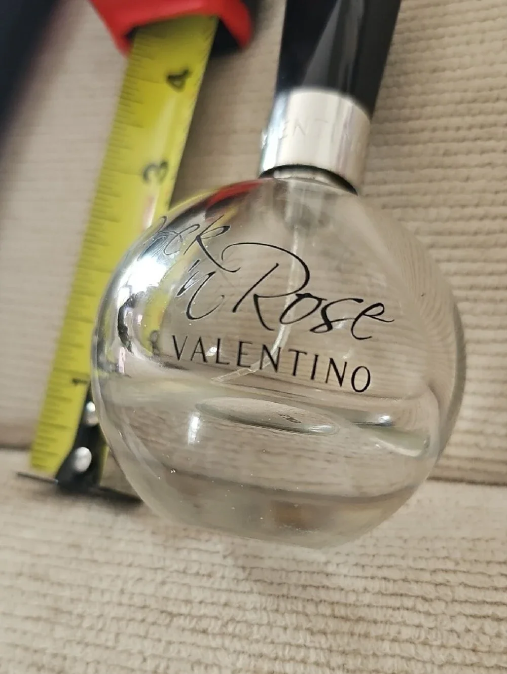 Valentino Rock 'n Rose Clear & Black empty Bottle